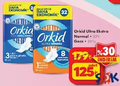 ORKİD ULTRA EXTRA HİJYENİK PED ORKİD ULTRA EXTRA HİJYENİK PED
